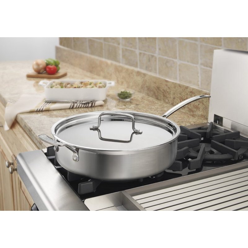 Cuisinart MultiClad Pro 5.5 qt. Stainless Steel Saute Pan